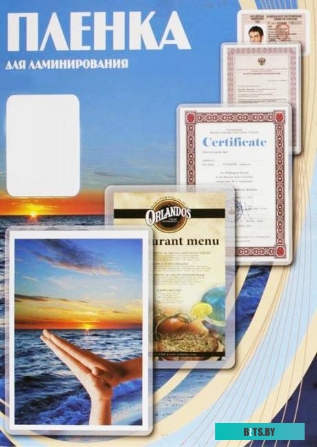 Пленка для ламинирования Office-Kit матовая A4 100 мкм 100 шт PLP12723