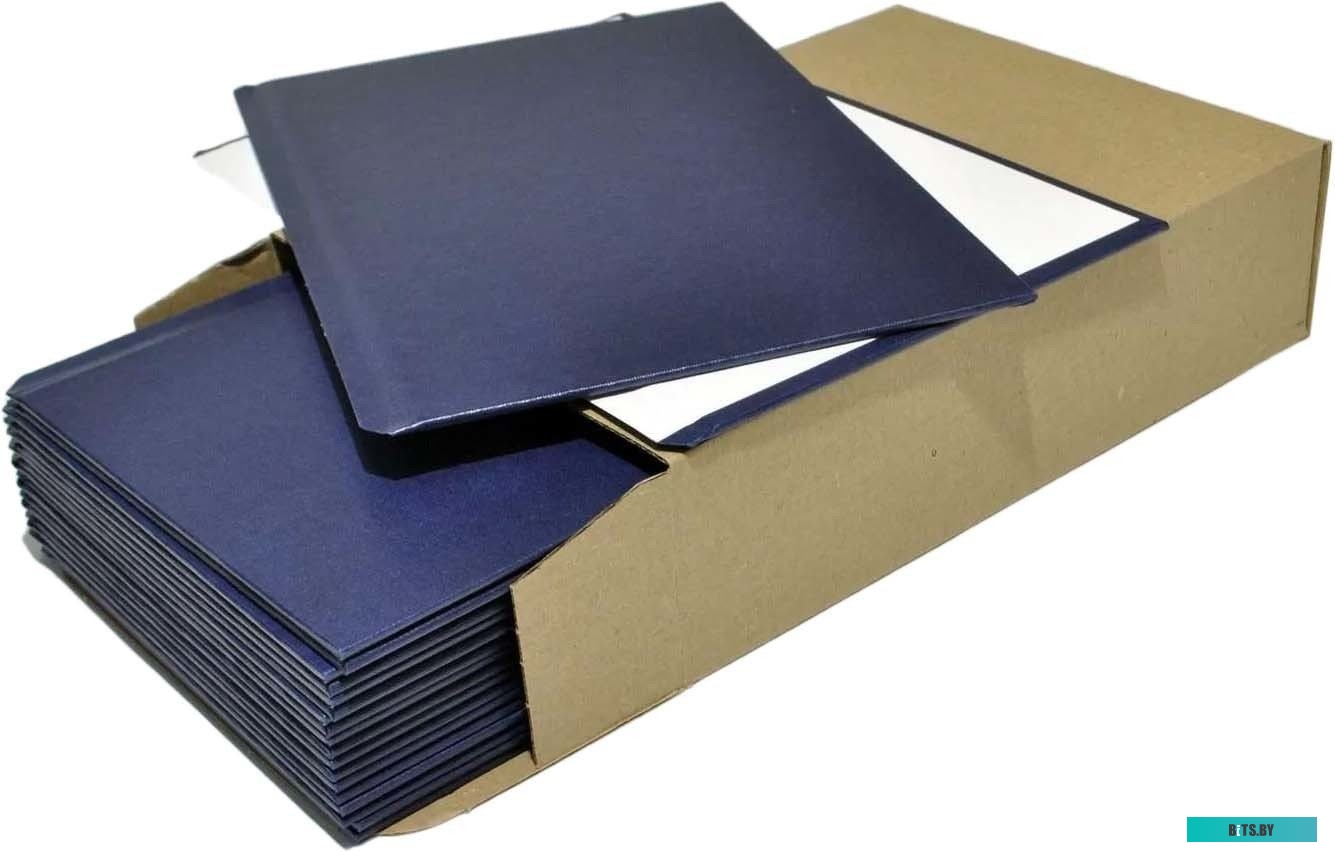 Картонная обложка для переплета OPUS Metalbind Classic А5 217x151 мм OHC217X151N10 (10 шт, синий)