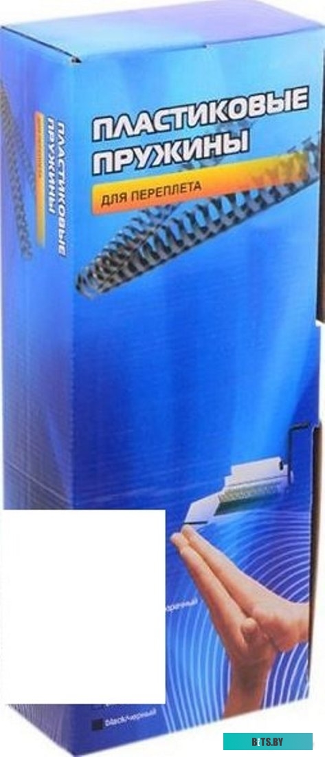 Пружины для переплета Office Kit d=12мм 71-90лист A4 белый BP2031