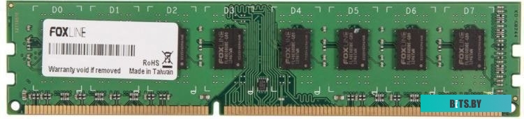 FL1600LE11/8 Память оперативная Foxline DIMM 8GB 1600 DDR3L ECC CL11 1.35V