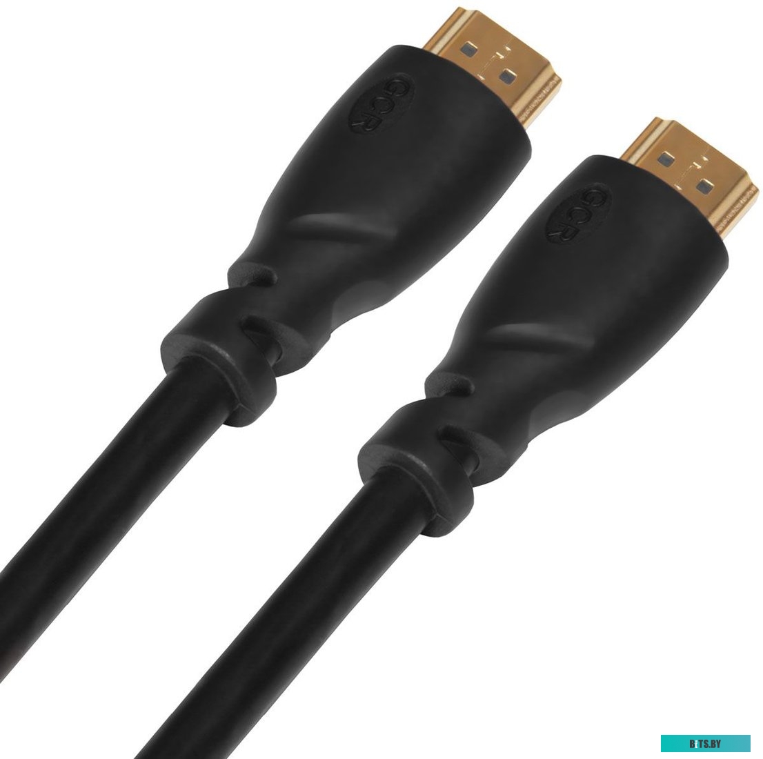 GCR-HM310-1.0m GCR Кабель 1.0m HDMI версия 1.4, черный, OD7.3mm, 30/30 AWG, позолоченные контакты, Ethernet 10.2 Гбит/с, 3D, 4K, GCR-HM310-1.0m, экран