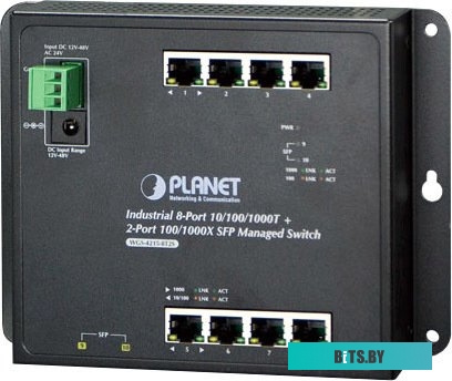 Управляемый коммутатор 2-го уровня PLANET WGS-4215-8T2S