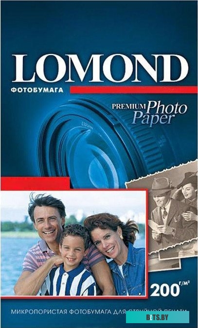 Фотобумага Lomond суперглянцевая односторонняя A6 200 г/кв.м. 750 листов (1106203)