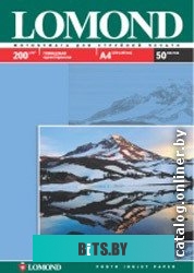 Фотобумага Lomond Глянцевая A4 200 г/кв.м. 50 листов (0102020)
