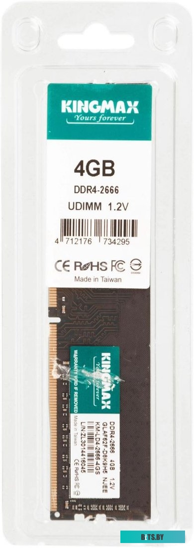 Оперативная память Kingmax KM-LD4-2666-4GS KM-LD4-2666-4GS