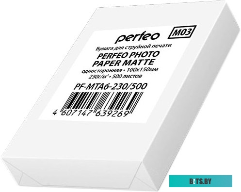 Perfeo Матовая 10x15 230 г/м2 500 листов [PF-MTA6-230/500]
