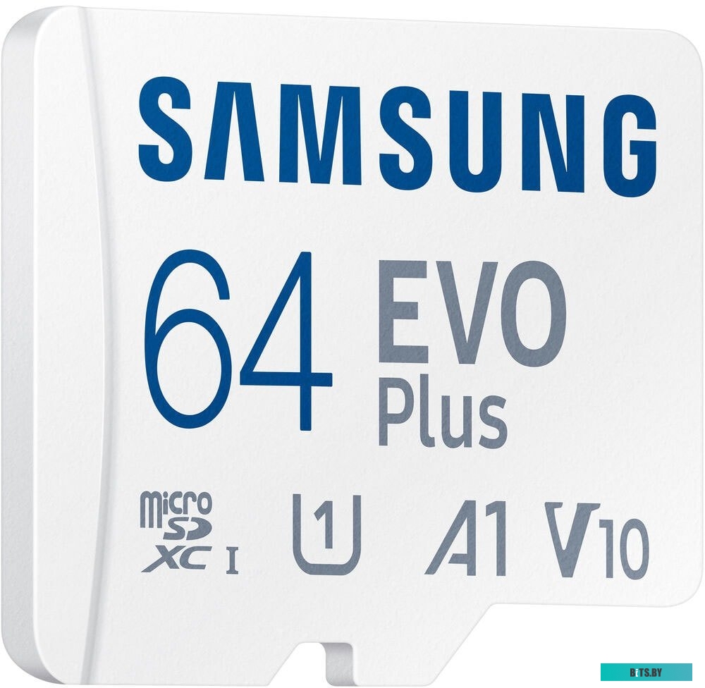 MB-MC64KA EU Карта памяти Micro SDXC 64 GB Samsung EVO Plus Class 10 (UHS-I) + SD адаптер (MB-MC64KA EU)