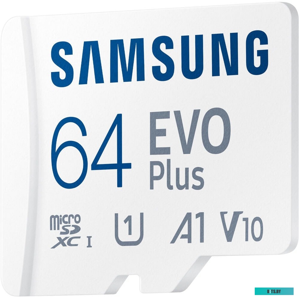 MB-MC64KA EU Карта памяти Micro SDXC 64 GB Samsung EVO Plus Class 10 (UHS-I) + SD адаптер (MB-MC64KA EU)