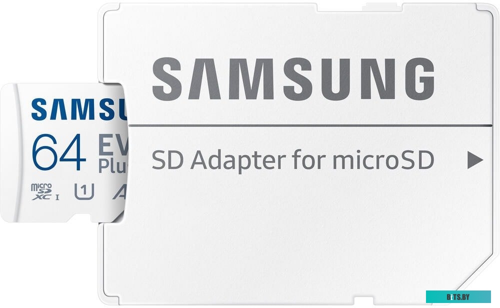 MB-MC64KA EU Карта памяти Micro SDXC 64 GB Samsung EVO Plus Class 10 (UHS-I) + SD адаптер (MB-MC64KA EU)