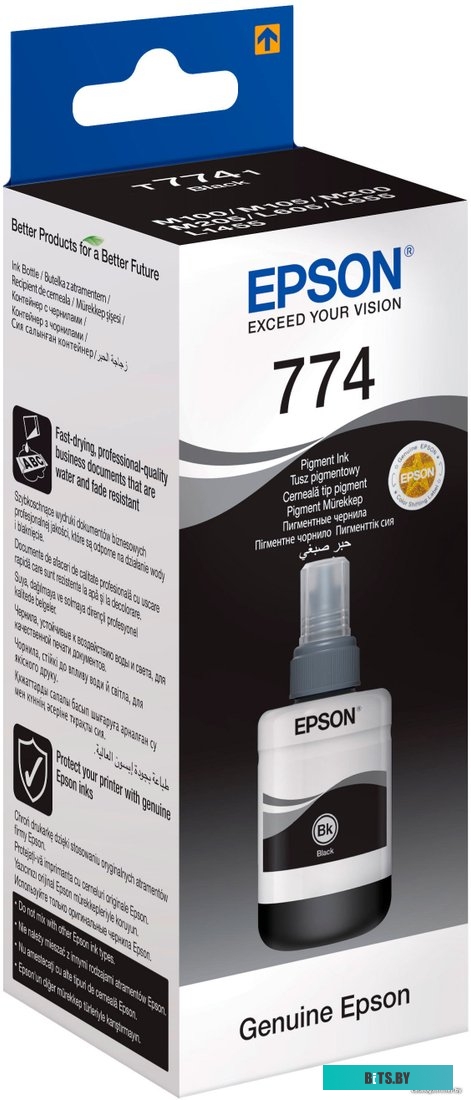 Чернила Epson T7741 черные (C13T77414A)