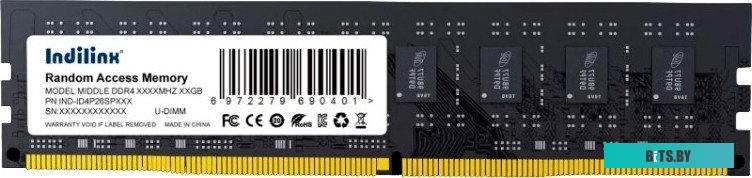 Модуль памяти INDILINX DIMM 32GB DDR4-3200 IND-ID4P32SP32X