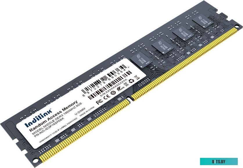 Оперативная память Indilinx 8ГБ DDR3 1600 МГц IND-ID3P16SP08X