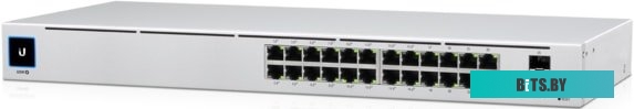 Управляемый коммутатор 2-го уровня Ubiquiti UniFi Switch 24 PoE <USW-24-POE-EU>
