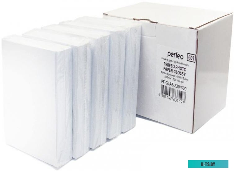 Perfeo Глянцевая 10x15 230 г/м2 500 листов [PF-GLA6-230/500]