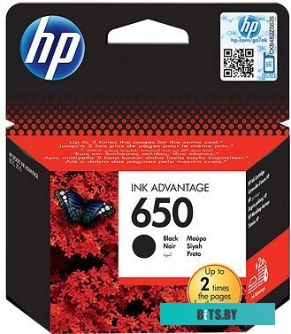 Картридж HP 650 Black CZ101AE.