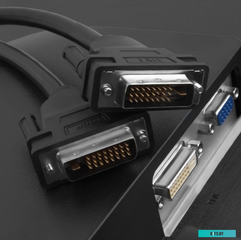 GCR-DM2DMC2-10.0m Greenconnect Кабель DVI-D 10.0m, черный, позолоченные контакты, ферритовое кольцо, OD 8.5mm, 28/28 AWG, DVI/DVI, 25M/25M, GCR-DM2DMC