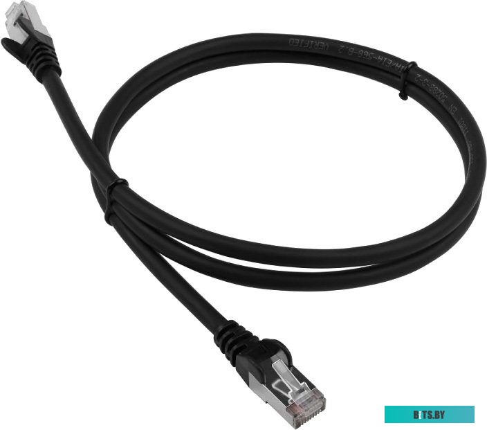 Патч-корд LANMASTER LAN-PC45/S6-2.0-BK