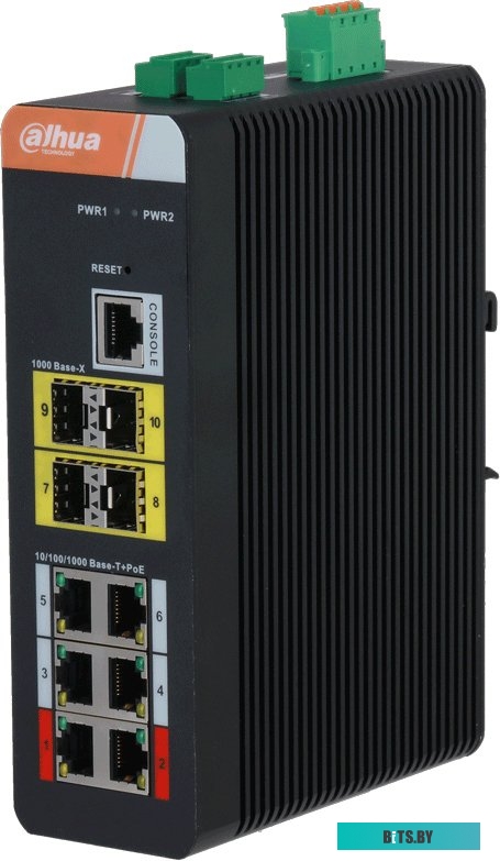 Управляемый коммутатор 2-го уровня Dahua DH-PFS4410-6GT-DP-V2