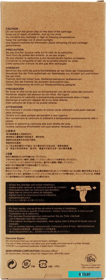Картридж Epson T6067 C13T606700