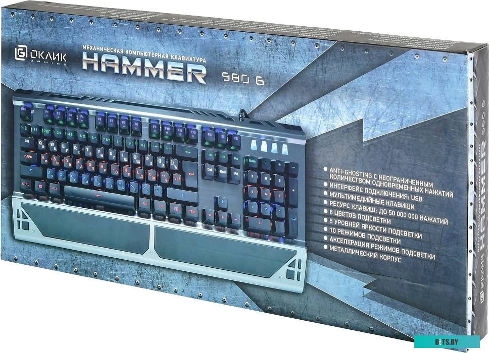 Клавиатура Oklick 980G <499580>