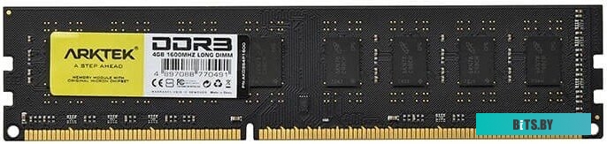 AKD3S4P1600 Память DDR3 4Gb AKD3S4P1600 ARKTEK 1600MHz