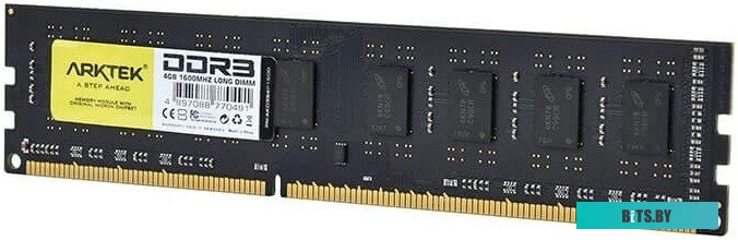 AKD3S4P1600 Память DDR3 4Gb AKD3S4P1600 ARKTEK 1600MHz