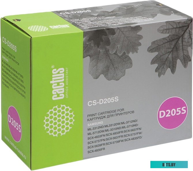 Картридж Cactus CS-D205S (аналог Samsung MLT-D205S)