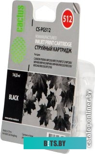 Картридж Cactus CS-PG512 (аналог Canon PG-512)