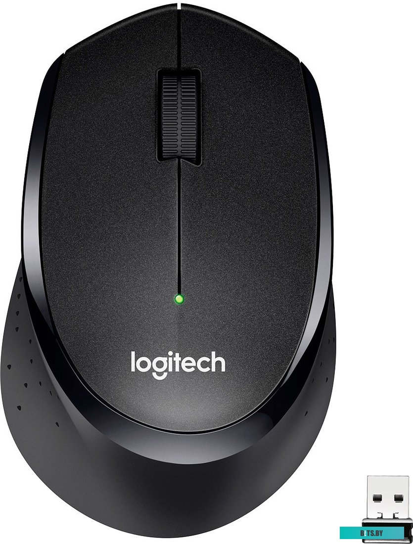 Мышь Logitech B330 Silent Plus (черный) [910-004913]