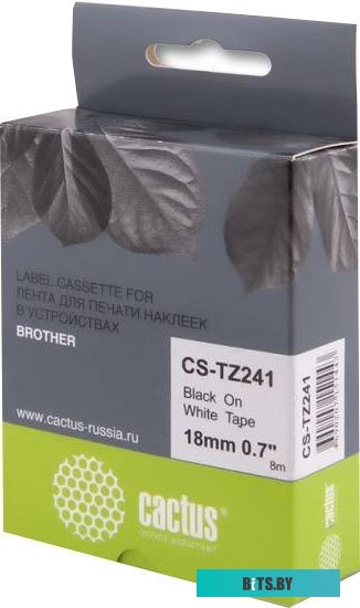 Картридж Cactus CS-TZ241 (аналог Brother TZ241)
