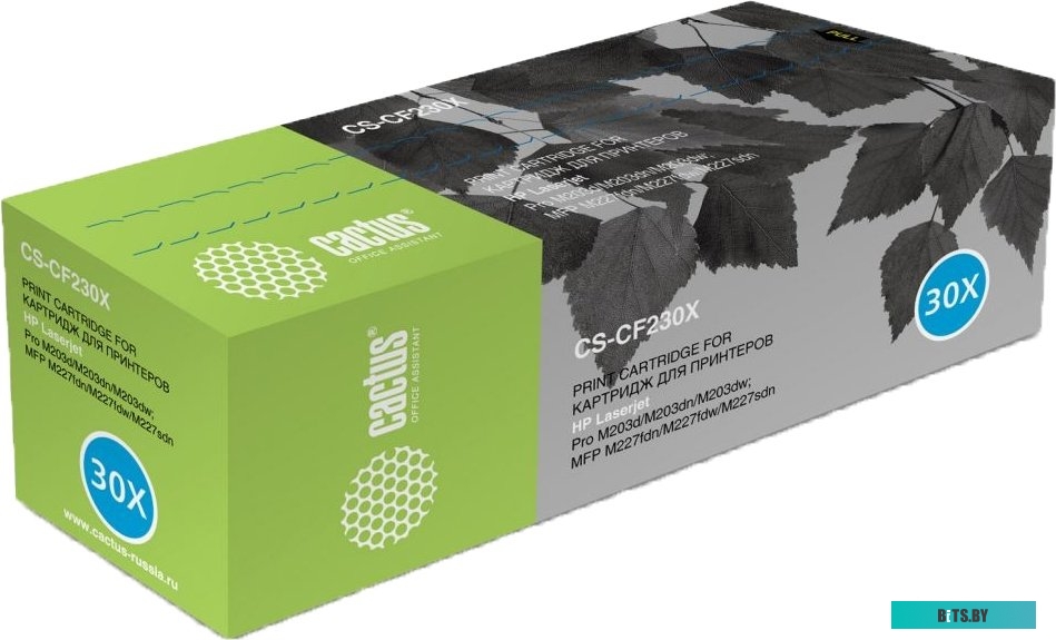 Картридж Cactus CS-CF230X (аналог HP CF230X)
