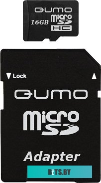 Карта памяти Qumo microSDHC (Class 4) 4GB (QM4GMICSDHC4)