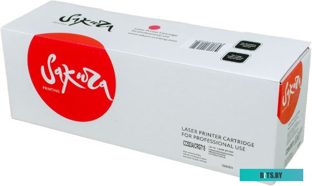 SACC533A Картридж SAKURA CC533A для HPColor LaserJet CM2320fxiMFP/CM2320nMFP/ CM2320nfMFP/CP2025/CP2025n/CP2025dn/CP2025x, пурпурный, 2800 к.