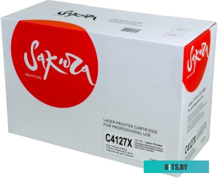 SAC4127X Картридж SAKURA С4127X для HPLaserJet HP4000/4000T/4000N/4050, черный, 10000 к.