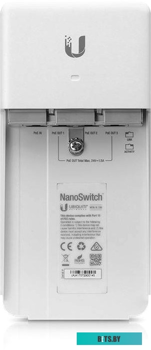 Коммутатор Ubiquiti NanoSwitch N-SW