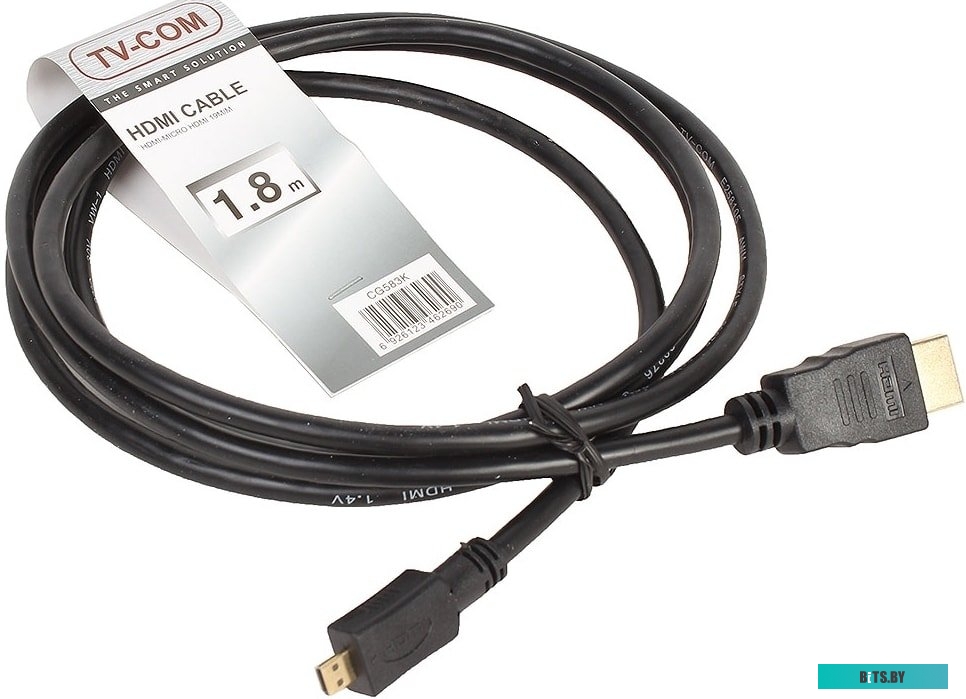 Кабель TV-COM CG583K-1.8M