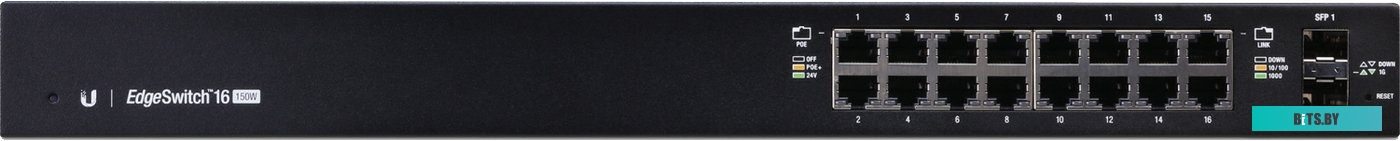 Коммутатор Ubiquiti EdgeSwitch 16 150W [ES-16-150W]