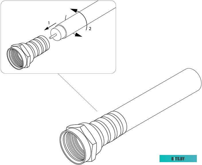 Коннектор Rexant 06-0004-A2