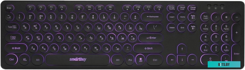 Клавиатура SmartBuy One 328 (черный) <SBK-328U-K>