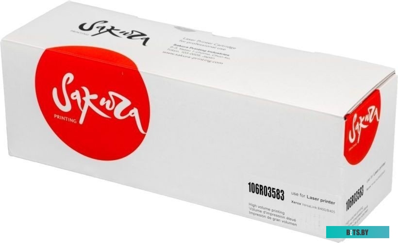Картридж Sakura SA106R03583 для Xerox VersaLink B400/B405, черный, 13900 к.