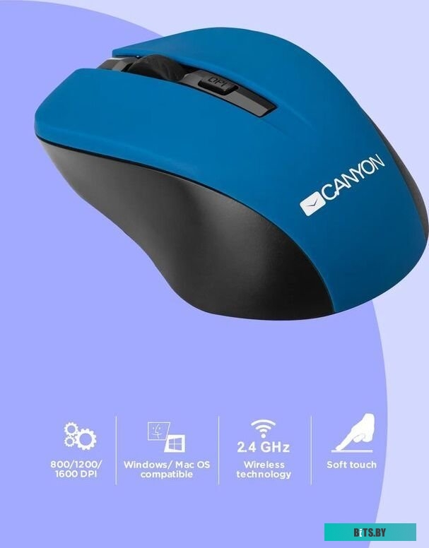 Мышь Canyon CNE-CMSW1BL