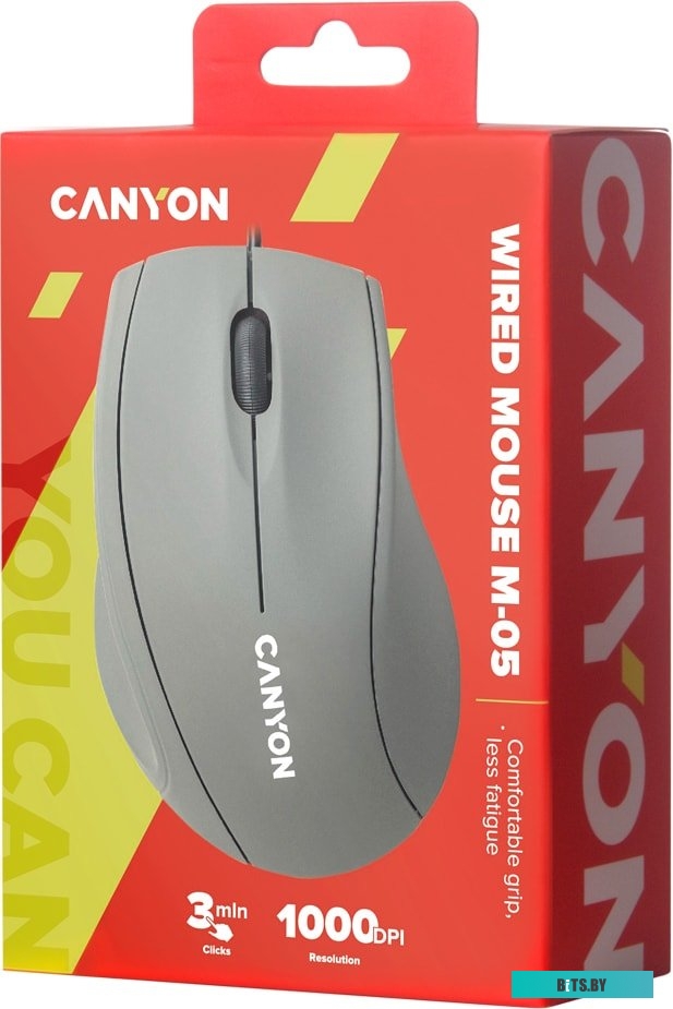 Мышь Canyon M-05 (тёмно-серый) CNE-CMS05DG