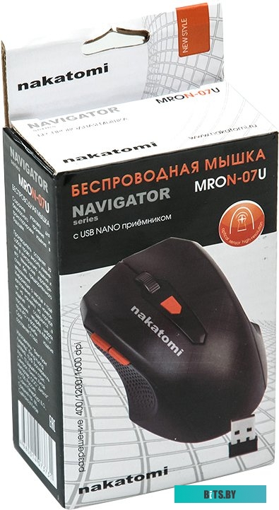 Мышь Nakatomi MRON-07U