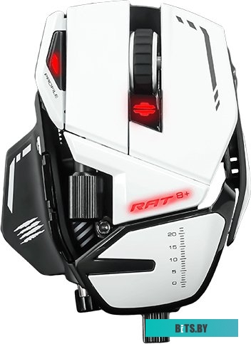 Мышь Mad Catz R.A.T. 8+ (белый) <MR05DCINWH000-0>