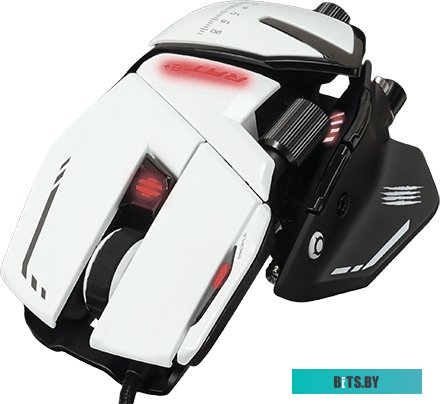 Мышь Mad Catz R.A.T. 8+ (белый) <MR05DCINWH000-0>