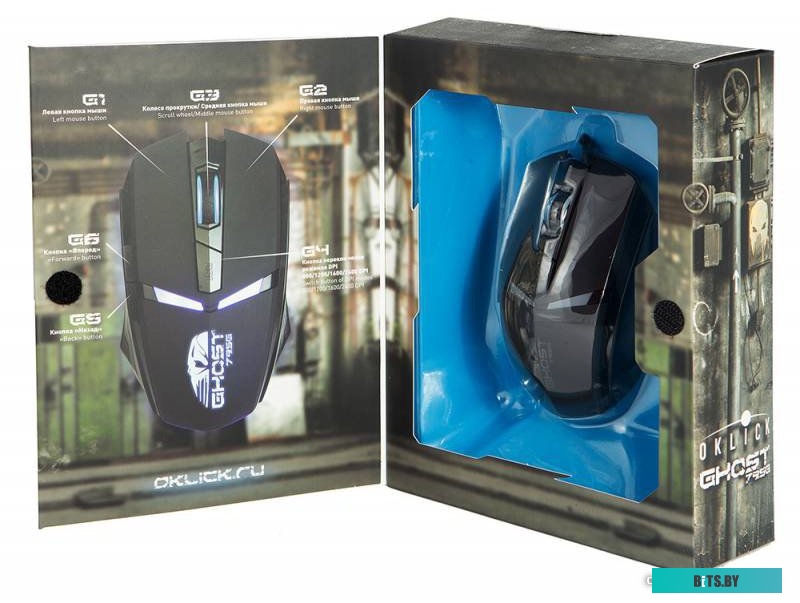 Мышь Oklick 795G GHOST Gaming Optical Mouse [315496]