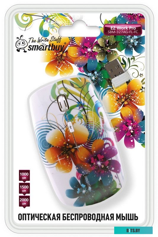 Мышь SmartBuy 327AG Flowers Full-Color Print (SBM-327AG-FL-FC)