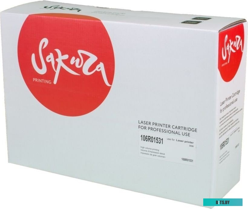 SA106R01531 Картридж Sakura SA106R01531 для Xerox WC 3550 черный, 11000 к.