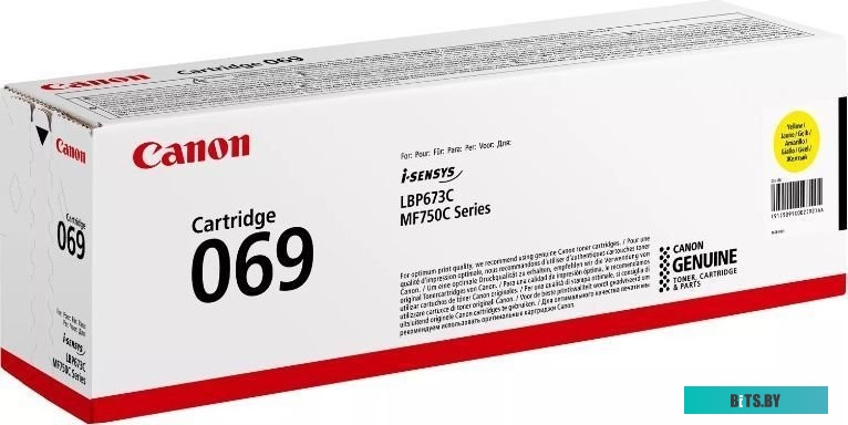 Картридж Canon 069Y 5091C002 желтый