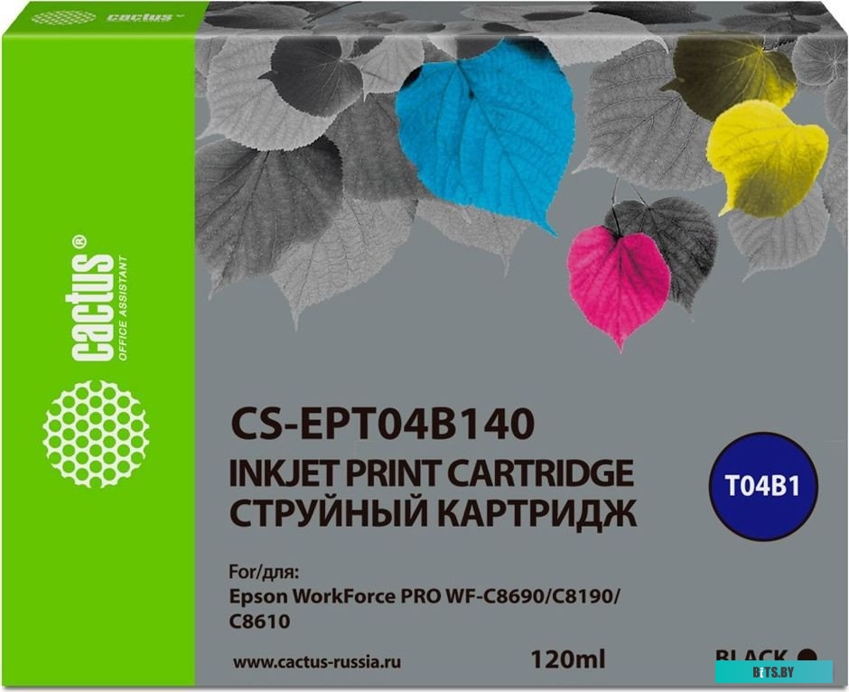Картридж струйный Cactus CS-EPT04B140 T04B1